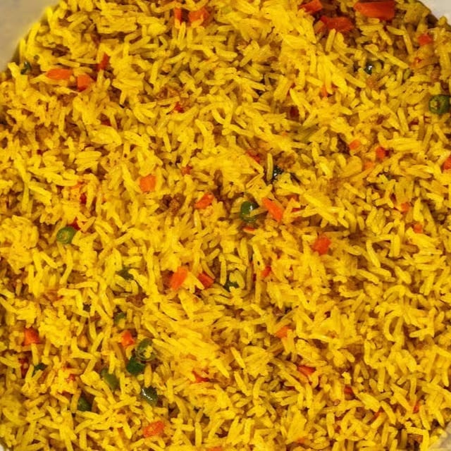 South African Yellow Rice.